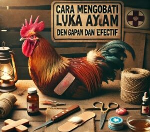 Cara Mengobati Luka Ayam Aduan dengan Cepat dan Efektif